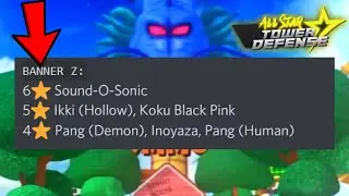 NEW 6 STAR BANNER?! YO THIS IS CRAZY WORLD 2 All Star Tower Defense!