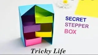 DIY Secret Stepper Box 📦 | Dream Art and Craft World