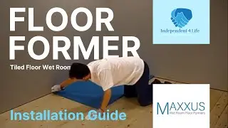 Maxxus Floor Former - Tiled Floor Wet Room Installation Guide