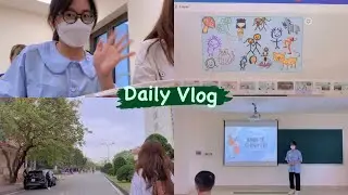 Vlog #1 // DAILY VLOG // Một ngày đi học tại ĐH Hạ Long ✨✨