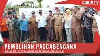 Pemulihan Pascabencana, Huntap Penyintas Panumbangan Sukabumi Resmi Dimulai