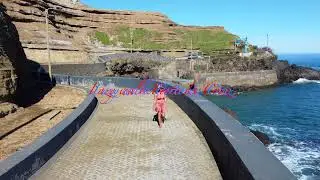 Madeira- Lazy walk in Porto da Cruz   4K