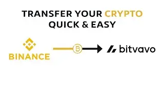 Transfer crypto quick and easy from Binance to Bitvavo