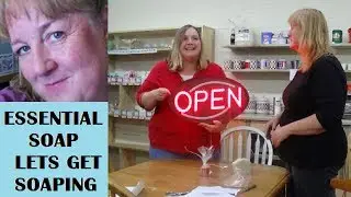 Cornerstone Market... Gift of a Open Sign... with Essential Soap
