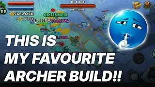 BILLION DAMAGE ARCHER BUILD | DUNGEON QUEST #OFFLINEGAMES