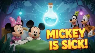Mickey Mouse Is Very Sick 😢 | Magical Potion Jungle Adventure | Kids Cartoon Story