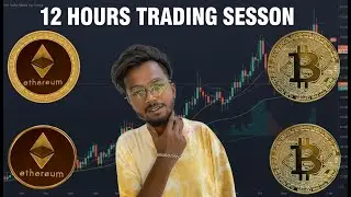14 btc eth 6 HOURS FAST FORWARD BTC ETH GOLD TRADING 📊 | REAL TRADE BOOK PROOF | 4K | PART 1 capture