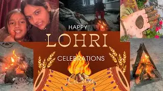 Lohri pe ki bhut sari Msti ❤️ Happy lohri to all 🫶🏻