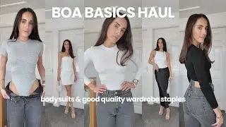 BOA Haul & Try-On | High-Quality Basics & Stylish Essentials for Every 2025 Capsule Wardrobe