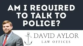 Am I Required to Answer Police Questioning? | Charleston SC Defense Lawyer