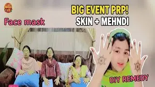 Biggest Event Preparation! 😍 Glowing Skin Care & Mehndi Routine | Vlog