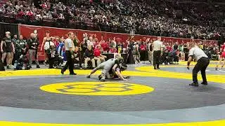 165 lbs D1 OH R1 Luca Eger, Dublin Coffman vs Landen Johnson, Massillon Perry