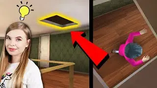 Odkryłam TAJNE PRZEJŚCIE w Domu Strasznej Nauczycielki 😱🏠 Scary Teacher 3D #6