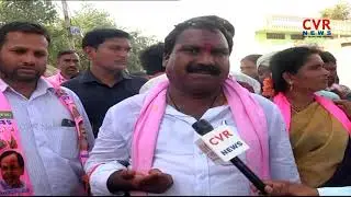 TRS Candidate Aroori Ramesh Election Campaign in Wardhannapet | Warangal | Assembly Polls | CVR NEWS