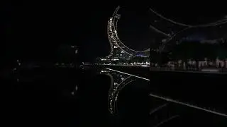 Crescent Tower 🌙 Katara Towers in Lusail Qatar 🇶🇦