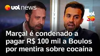 Marçal é condenado a indenizar Boulos em R$ 100 mil por fake news sobre cocaína nas eleições de 2024