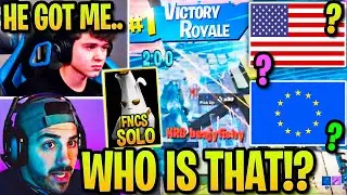 UNKNOWN PLAYERS *SHOCK EVERYONE* WINNING BOTH NA & EU FNCS SOLOS! vs BUGHA MONGRAAL TFUE & MORE!