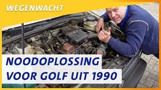 Volkswagen Golf uit 1990 mist een vonk | Wegenwacht vlog