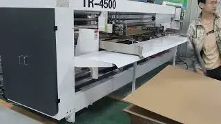 Semi auto two piece stitching machine 
