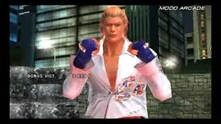 Steven Fox vs Raven y Devil Jin nivel difícil / arrasador combo 