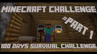 Can I Survive 100 Days in Minecraft? 😱⛏️ #Part 1