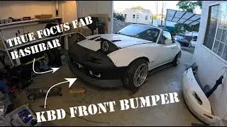 Turbo Miata Gets KBD Front Bumper and True Focus Fab Front Bashbar