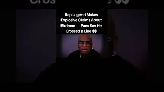 A rap legend&rsquo;s words about Birdman spark major debate 👀 #trendingnow #rap #traphiphop #hiphopartist