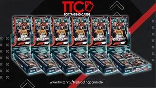 TTC BOX BREAK STREAM 🔥🔥 TOPPS 2025 F1 CHROME RELEASE DAY 🏎️🏁 | 22.01.2026