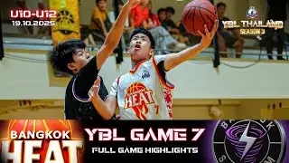 Bangkok Heat vs Bangkok Storm | U10 - U12 | GAME 7 Full Highlights | YBL THAILAND SEASON 3