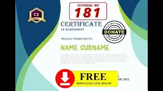 beautiful certificate design for school , coaching other institution and training center .FREE DNLD