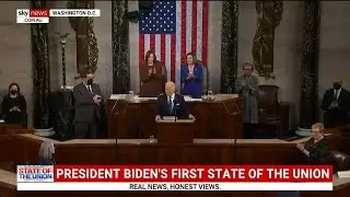 IN FULL: President Joe Biden's first State of the Union address