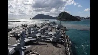 U S  Navy carrier drills with Japanese, Indian navy in Sea of Japan