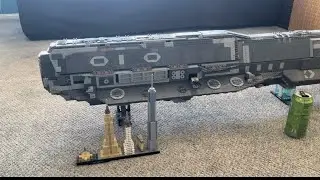 Close of my Lego UNSC Punic