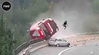 Tragic! Video of the most stupid drivers' accidents was filmed seconds before the disaster