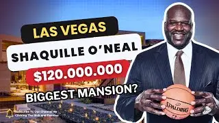 Inside Shaq&rsquo;s Mega Mansion in Vegas &ndash; A $100M Palace with Aquarium, and Endless Luxury! #ShaqMansion