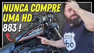 5 MOTIVOS PARA NÃO COMPRAR UMA IRON 883 / Conheça os pontos negativos da HARLEY SPORTSTER / É GOSTO?