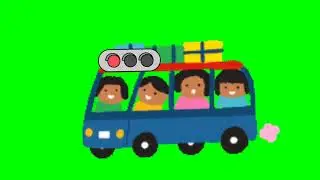 wheels on the bus|green screen|no copyright| #kids videos@kiddytoonstime @infobellshindirhymes
