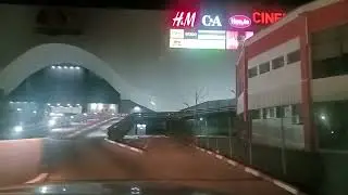 Intrare parcare acoperis Mega Mall Bucuresti