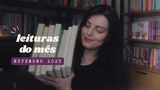 Tudo o que li em Novembro | LEITURAS DO MÊS 📚