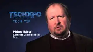 TechXpo Tip #2 from Accounting Link Technologies, L.L.C.