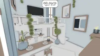 1k bucks low-budget blue coastal aesthetic family home speed build 🐚 roblox adopt me !