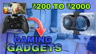 BEST GAMING ACCESSORIES🔥FOR MOBILE | BETWEEN ₹200 TO ₹2000 @mujtabagaming2371
