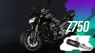 Z750 - KAWASAKI -  Escapamento Esportivo / Ponteira HP PRO - HP Racing Exhaust