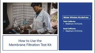 How to Use the Membrane Filtration Test Kit