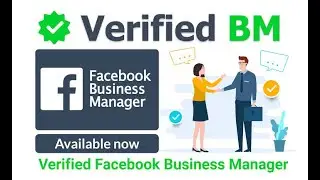 Facebook Verified Business Manager Account with 5 Ad Accounts | Facebook Verified Account for Sale