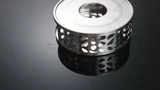 Stainless Steel Teapot Candle Warmer