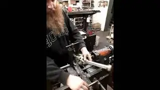 1921 olds v8 final boring for Babbitt rod bearings part 7