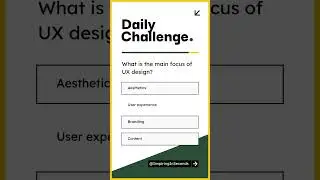 What Is the Main Focus of UX Design? 🤔 Quick Design Quiz