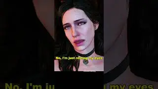 Yeah it's called  sleeping, Geralt vrs Yenefer #witchergame #witchergameplay #witcher3 #gaming