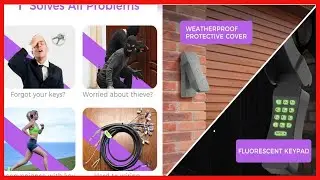 Wireless Garage Door Keypad For Secure Keyless Access And Everyday Convenience